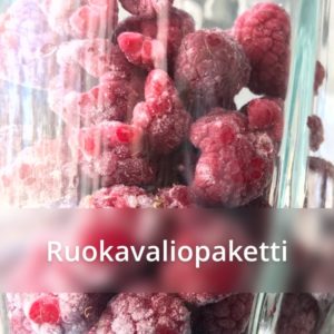 Ruokavaliot 1650 - 3900 kcal